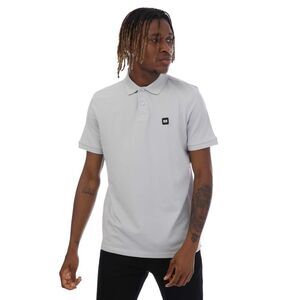 Weekend Offender Mens Barnum Polo Shirt / Silver